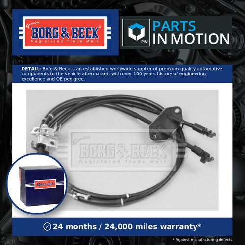 Handbrake cable fits - handbrake, 6