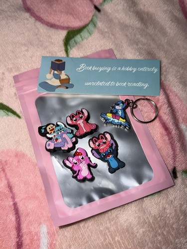 Stitch and angel croc - angel,