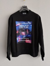 VERSACE JEANS COUTURE graphic-print Sweatshirt in black Size M