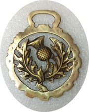 SCOTTISH THISTLE vintage horse