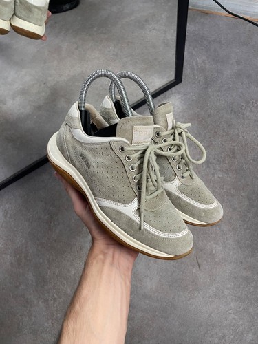 Prada milano suede sneakers - milano,
