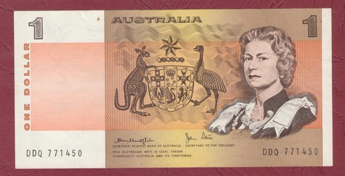 Australian paper banknote - paper, 1979