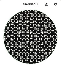 Ikea gaming round rug new