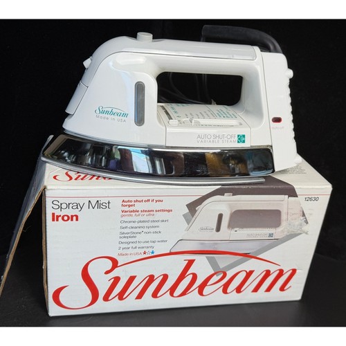 Sunbeam spray mist iron - iron:, auto