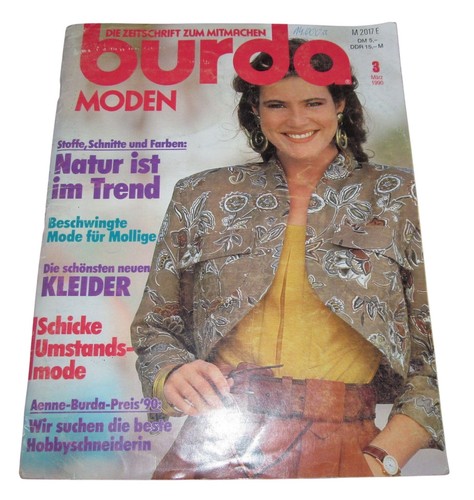 Burda moden 1990 - burda,