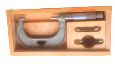Quality External Micrometer 2 - 3" inch complete with setting standard 0.0001"