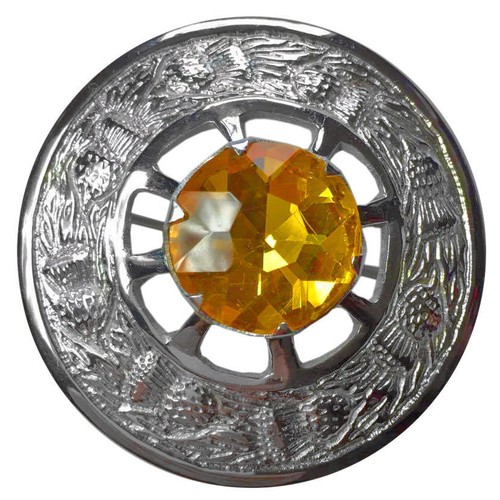 Scottish sash brooch pin - scottish,