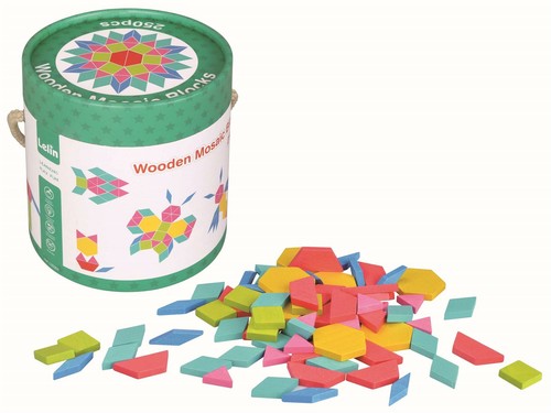 Lelin 250 pcs - lelin, wooden