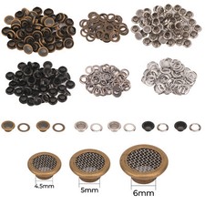 50/100pcs Metal Mesh Eyelets