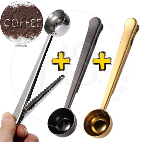 Stainless steel coffee spoon - stainless,