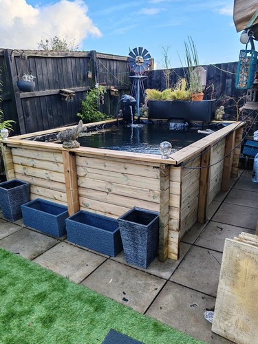 1020mm deep raised - 1020mm,