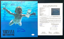 DAVE GROHL SIGNED NIRVANA NEVERMIND ALBUM VINYL FOO FIGHTERS COBAIN BAND JSA !