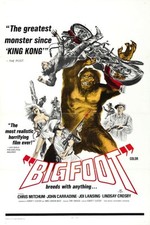 BIGFOOT B-MOVIE REPRODUCTION ART PRINT A4 A3 A2 A1