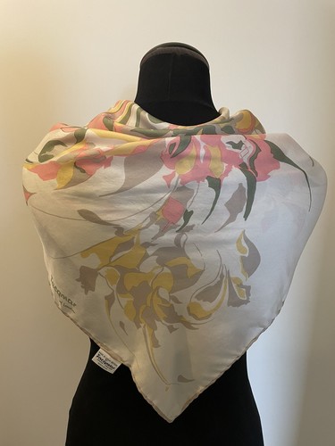Jacqmar vintage silk scarf - silk,