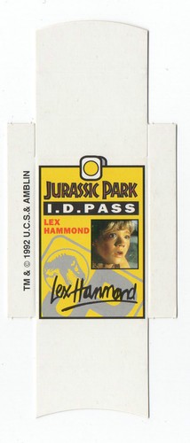 Bassett barratt jurassic park - bassett,