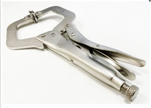 Locking clamp plier mole - 11",