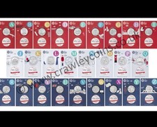 2018 10p Alphabet Coins Full