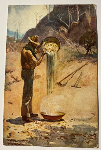 Postcard australian gold - postcard,
