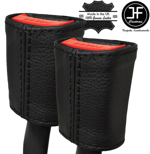 Black stitch seat belt - seat, real