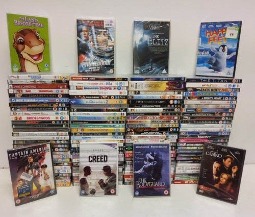 119 new and sealed - x, dvd
