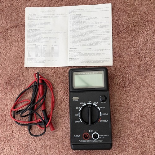 Capacitor tester - capacitor,