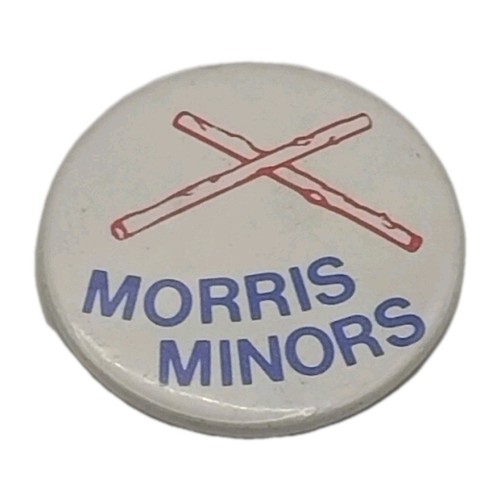 Morris minors button - morris, badge
