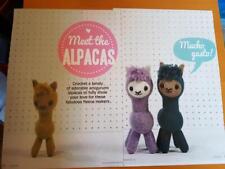 LUCY COLLINS MEET THE ALPACAS 21CM CUTE TOY CROCHET PATTERN SEE DESC GOOD CON