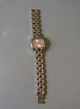 ELLE (Stainless Steel) Lady's Jewelled Bracelet Watch - Link Bracelet Strap