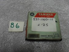 NOS YAMAHA CS2 PISTON RING SET 1 piston 3nd OVER +0.75 237-11601-30 (B6)