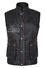 Men's Sleeveless Jacket Real