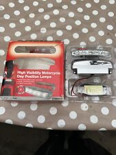Halfords High Visibility Motorcycle Daytime Position Running Light Led Lamp Set