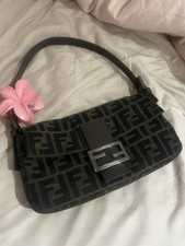 Vintage Fendi Zucca Baguette