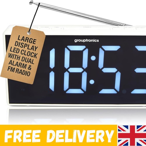 Large digital alarm - digital, clock