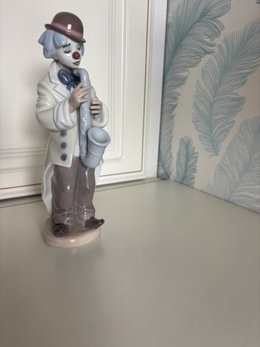 Lladro figurine sad sax - lladro,