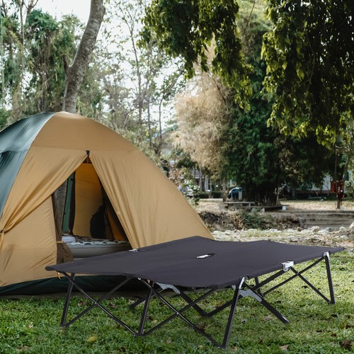 Double camping folding - camping, cot