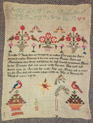 Georgian english needlework - english,