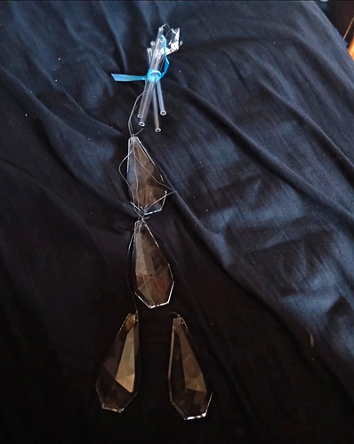 Handmade glass hanging - handmade,