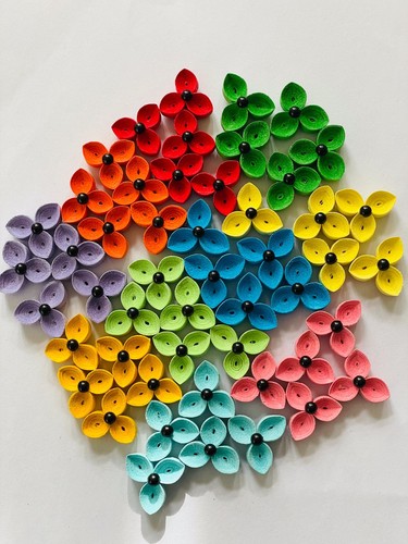 Lot paper quilling handmade - lot-50,