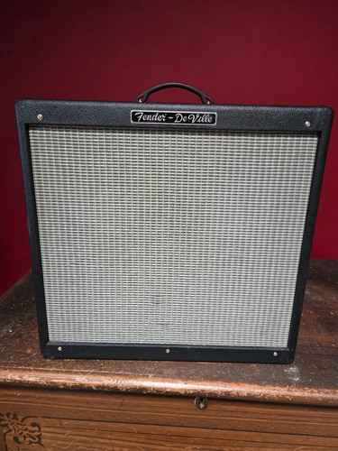 Electric guitar and amplifier