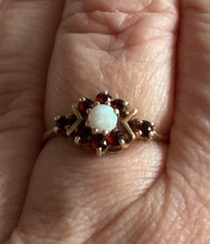 Vintage ladies ring opal - opal, and