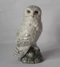 ROYAL DOULTON SNOWY OWL WHYTE & MACKAY WHISKY DECANTER JOHN TONGUE 1984 EMPTY