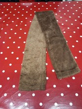 Fleecy Girth sleeve. Brown. 27.5"/95cm long. Used. Fair Condition.