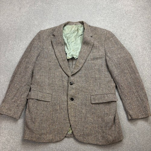 Harris tweed jacket adult 44r - tweed,