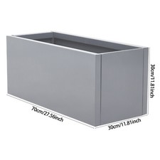 Zinc Metal Trough Large Garden
