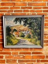 Fine Midcentury Signed - Oil
