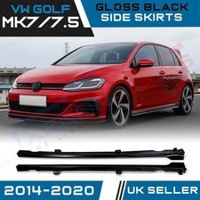 GLOSS BLACK SIDE SKIRTS for