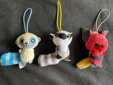 YooHoo & Friends x 3 : Aurora 2013 Hanger Charm McDonalds Soft Toys