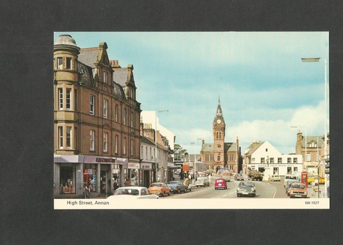 Postcard scotland annan high - postcard,