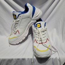 Lidl Trainers Mens Size 9 White Lace Up Chunky 2023 Edition