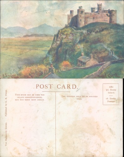 Harlech castle owen - castle,